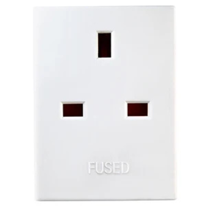 MASTERPLUG 3 Way Adaptor 13AMP - White | 30119