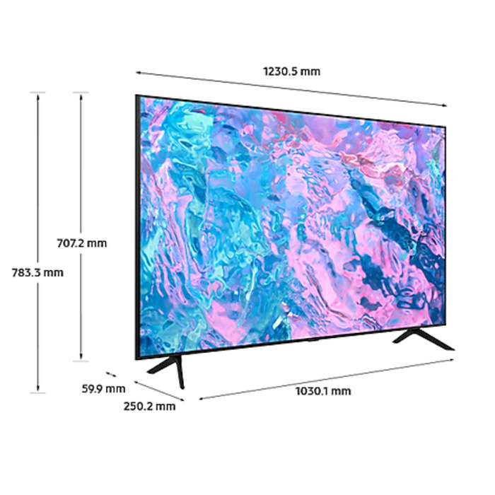 Samsung 2023 55” CU7100 UHD 4K HDR Smart TV | UE55CU7100KXXU