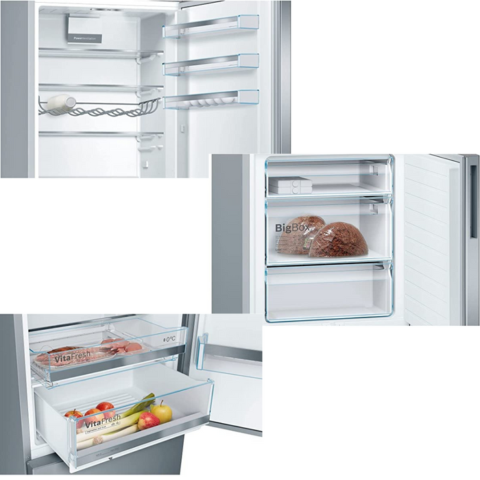 BOSCH Fridge Freezer 201 x 70cm | KGE49AICAG