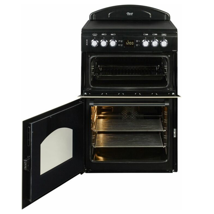 LEISURE Range Style Classic 60CM Electric Cooker C - Black, Cream | CLA60CEC