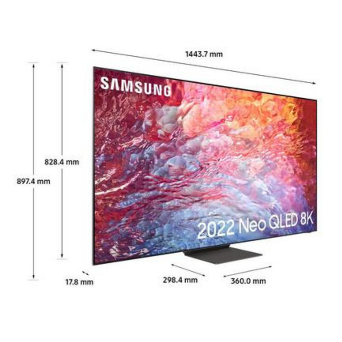 SAMSUNG 65 inch QN700B 8K UHD Neo QLED HDR Smart TV || QE65QN700BTXXU
