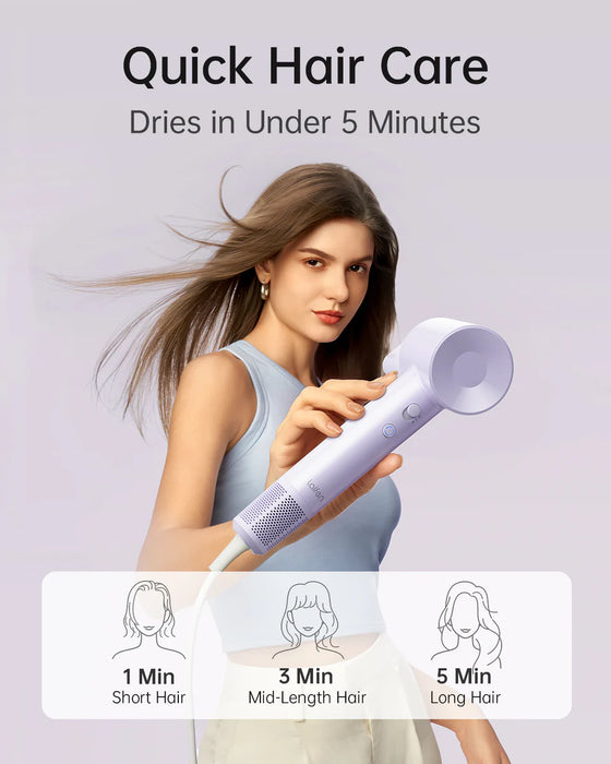 Laifen SE Lite Hair Dryer - Purple | SE-LITE PURPLE