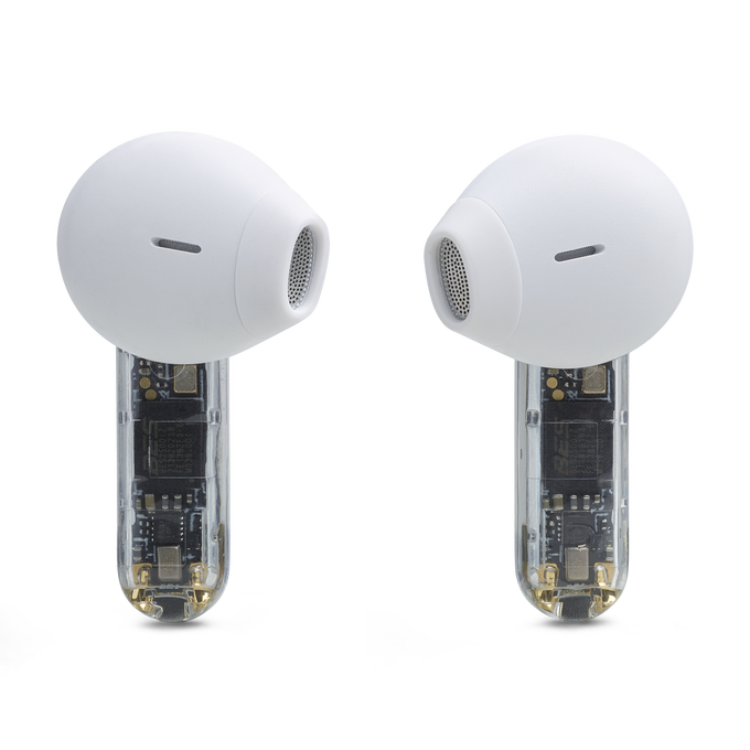 JBL Tune Flex Ghost Edition Earbuds - White | JBLTFLEXGWHT