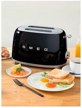 SMEG Gloss Toaster - Black || TSF01BLUK