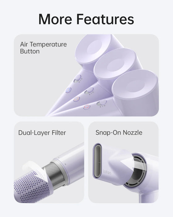 Laifen SE Lite Hair Dryer - Purple | SE-LITE PURPLE