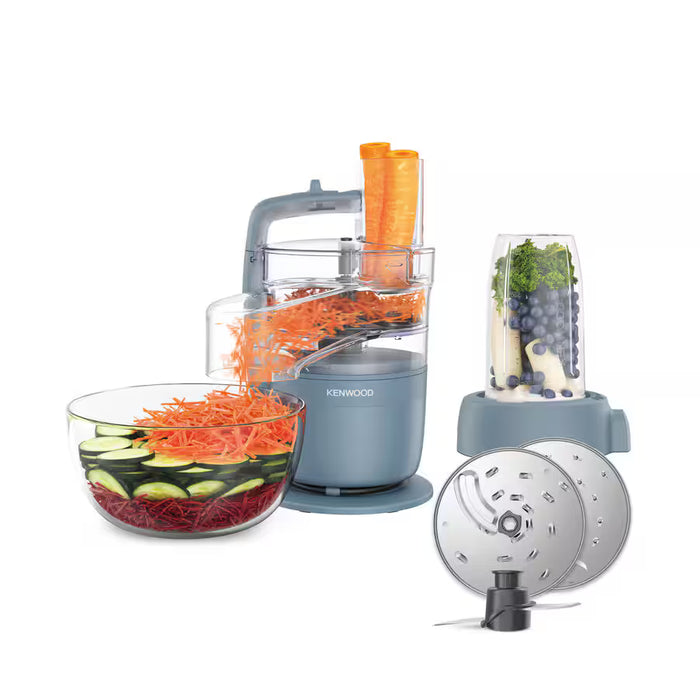 Kenwood MultiPro Go Blend Food Processor - Storm Blue | FDP23.380GY