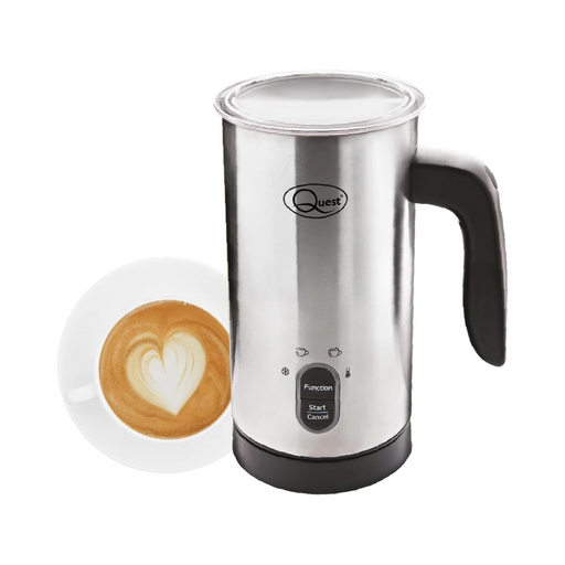 Quest Electric Milk Frother 0.3L - Stainless Steel | 34179