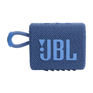 JBL GO 3 Eco, blue - Portable Wireless Speaker | JBLGO3ECOBLU