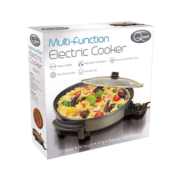 Quest 40cm Multi-Function Electric Cooker | 35500