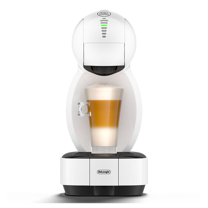 De'Longhi Nescafe Dolce Gusto Colors Pod Coffee Machine 15 Bar with Hot & Cold Function + 2 Capsule Packs - White | EDG355.W+2CAPS