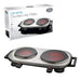 Quest Double Ceramic Infrared Hot Plate || 37259