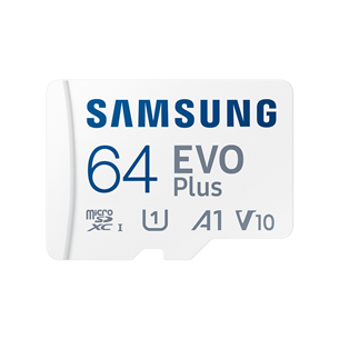 Samsung EVO Plus microSDXC 64GB - White | MB-MC64SA/EU