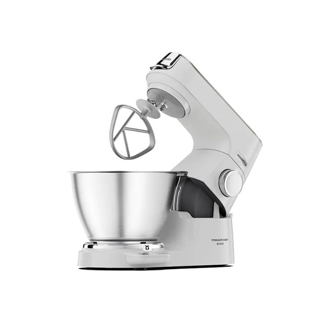 KENWOOD Titanium Chef Baker Stand Mixer | KVC65.001WH