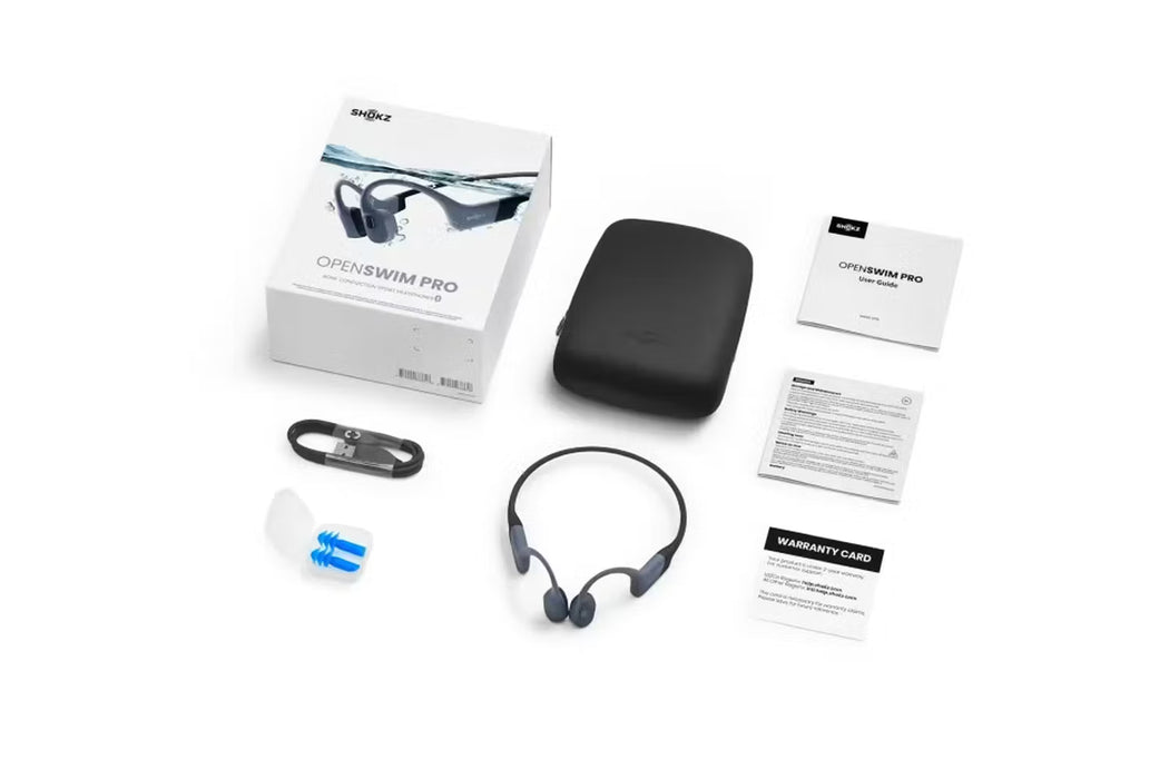 Shokz OpenSwim Pro Wireless Bone Conduction Headphones - Grey | 38-S711-ST-GY