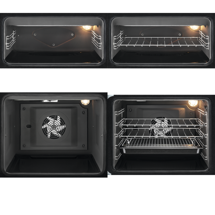 Zanussi 55cm electric cooker stainless steel 2025