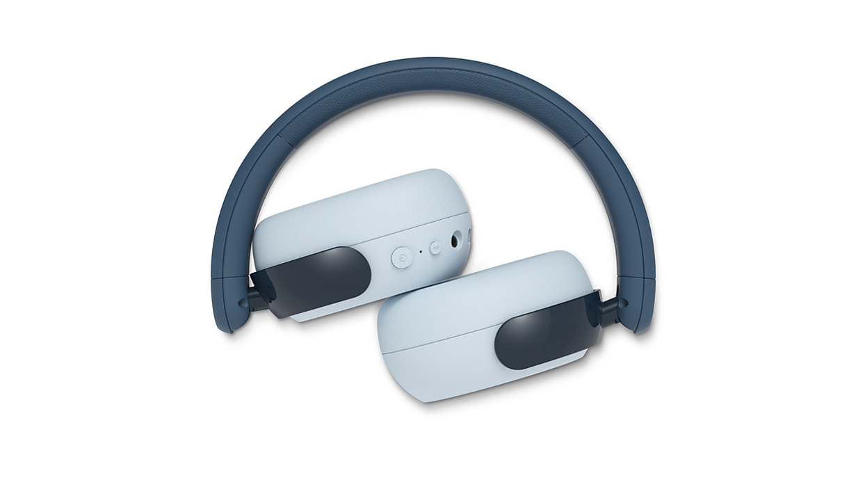 Philips 5000 Series Kids Wireless ANC Over-Ear Headphones - Real Teal | TAK5500RT/00