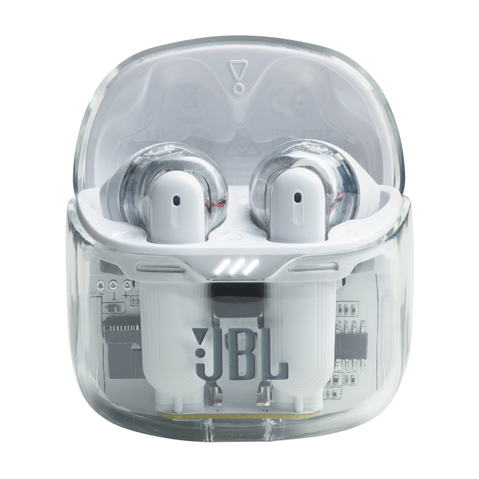 JBL Tune Flex Ghost Edition Earbuds White JBLTFLEXGWHT