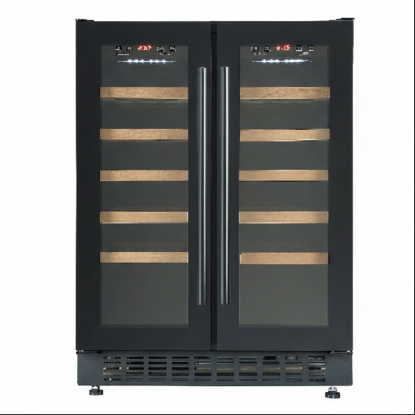 POWERPOINT Wine Cooler Powerpoint 40 Bottle Dual Zone Wine Storage || P39AD2D40 IRWINS MEGASTORE