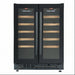 POWERPOINT Wine Cooler Powerpoint 40 Bottle Dual Zone Wine Storage || P39AD2D40 IRWINS MEGASTORE