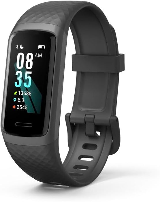 Hama Fit Track 3910 Fitness Tracker with 1.05" Touchscreen, Heart Rate and Blood Oxygen Monitoring, IP68 - Black | 3910