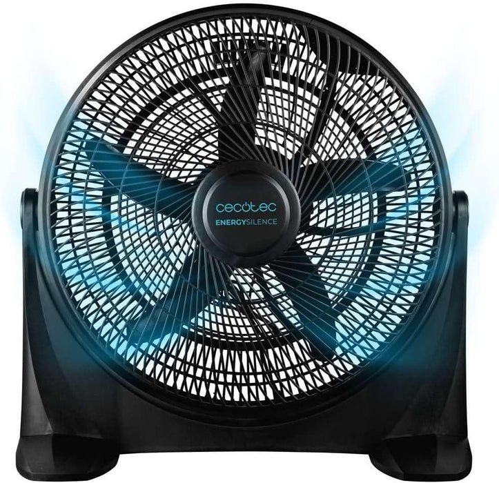 Cecotec EnergySilence 2000 FloorFlow 20" Floor Fan, 90W with 3 Speeds - Black | 411400