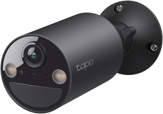TAPO Smart Wire-Free Indoor/Outdoor Security Camera - Black | Tapo C411