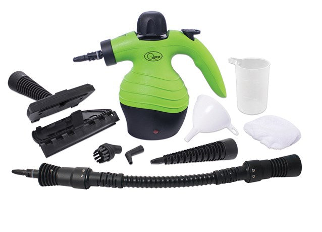 BENROSS Home & Garden Quest Handheld Steam Cleaner 350ml - Green | 41980 IRWINS MEGASTORE