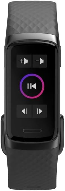 Hama Fit Track 3910 Fitness Tracker with 1.05" Touchscreen, Heart Rate and Blood Oxygen Monitoring, IP68 - Black | 3910