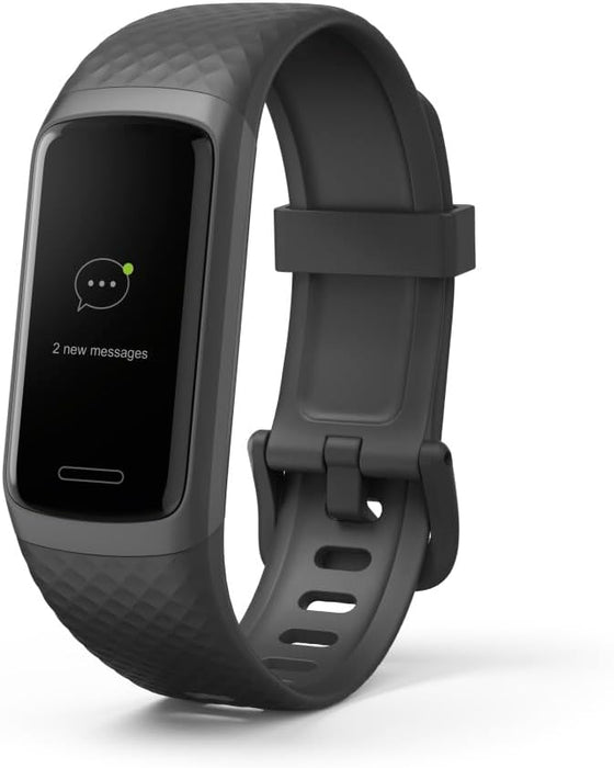 Hama Fit Track 3910 Fitness Tracker with 1.05" Touchscreen, Heart Rate and Blood Oxygen Monitoring, IP68 - Black | 3910