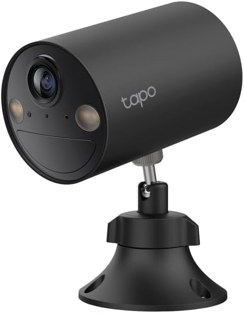 TAPO Smart Wire-Free Indoor/Outdoor Security Camera - Black | Tapo C411