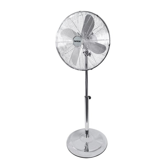 BENROSS Fan Benross 16" Chrome Stand Fan | 42319 IRWINS MEGASTORE