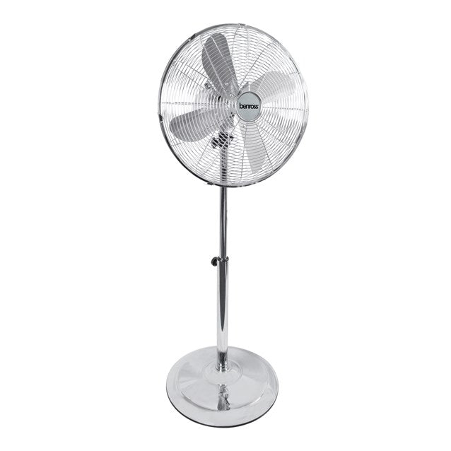 BENROSS Fan Benross 16" Chrome Stand Fan | 42319 IRWINS MEGASTORE