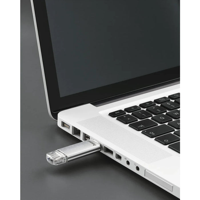 Hama C-Laeta USB-C 256GB USB Stick - Silver | 426260