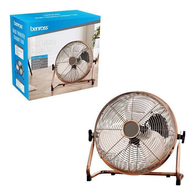 Benross 14" High Velocity Fan - Copper | 42629