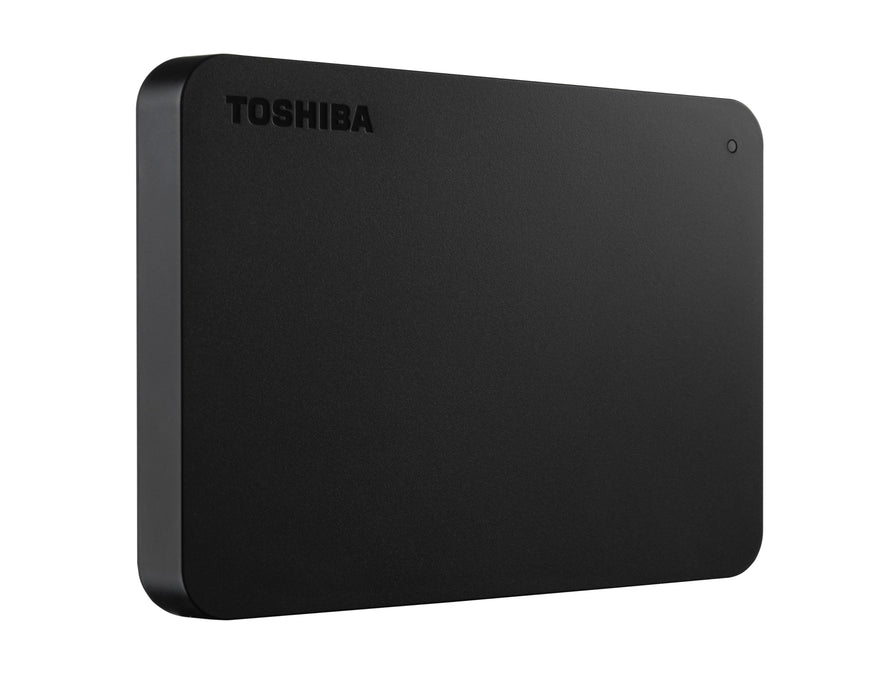 Toshiba Canvio Basics 1 TB Black - 2.5" - USB 3.0 Hard Disk Drive HDD - Black | HDTB410EK3AA