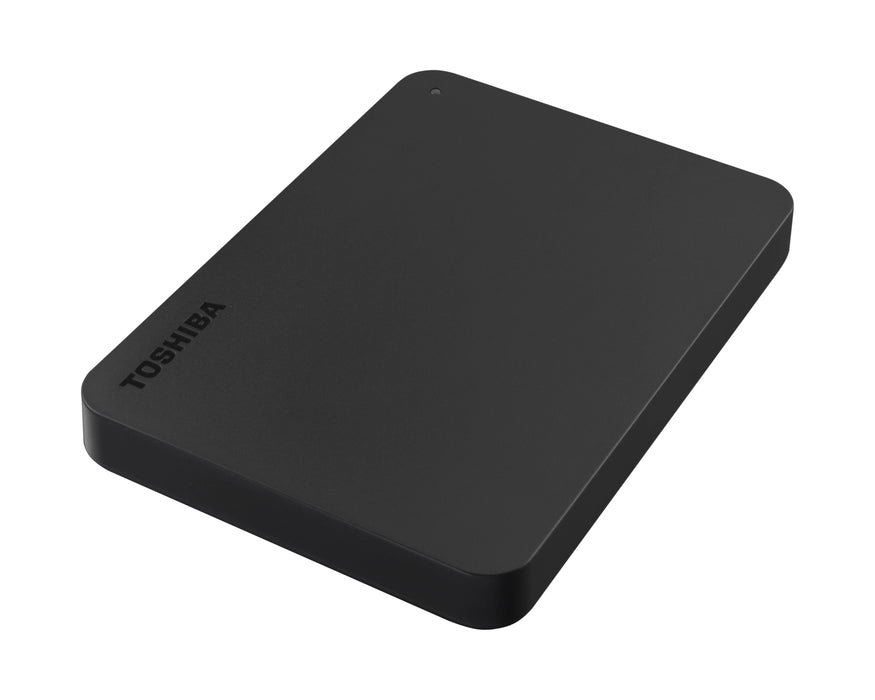Toshiba Canvio Basics 1 TB Black - 2.5" - USB 3.0 Hard Disk Drive HDD - Black | HDTB410EK3AA