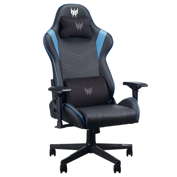 Acer Predator Rift Lite PGC010 Gaming Chair - Black and Blue, 4D Armrests, 155° Recline, 120kg Max Load | GP.G0Z11.001