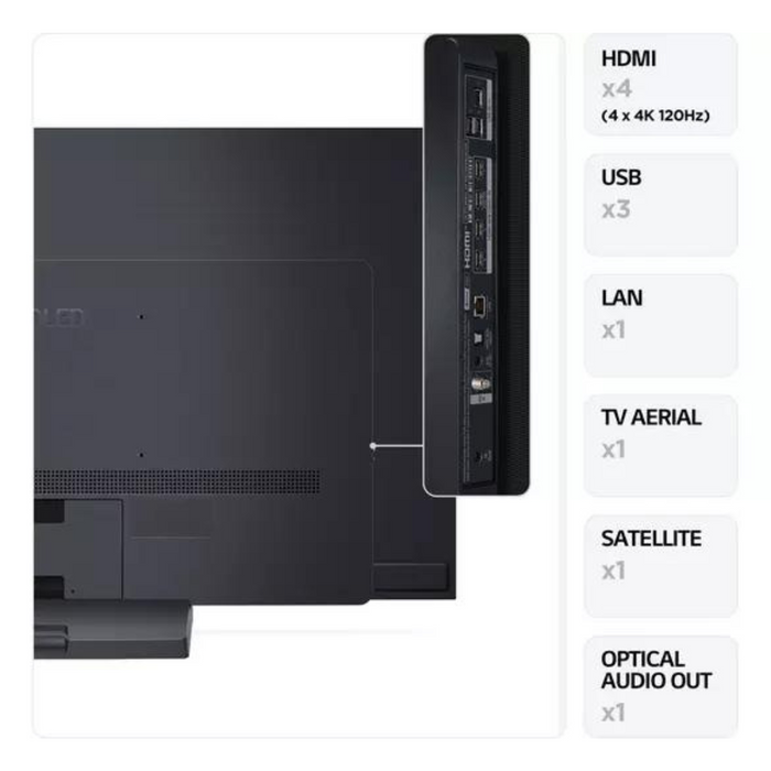 LG 55″ C3 OLED EVO 4K 2023 Smart TV | OLED55C34LA.AEK