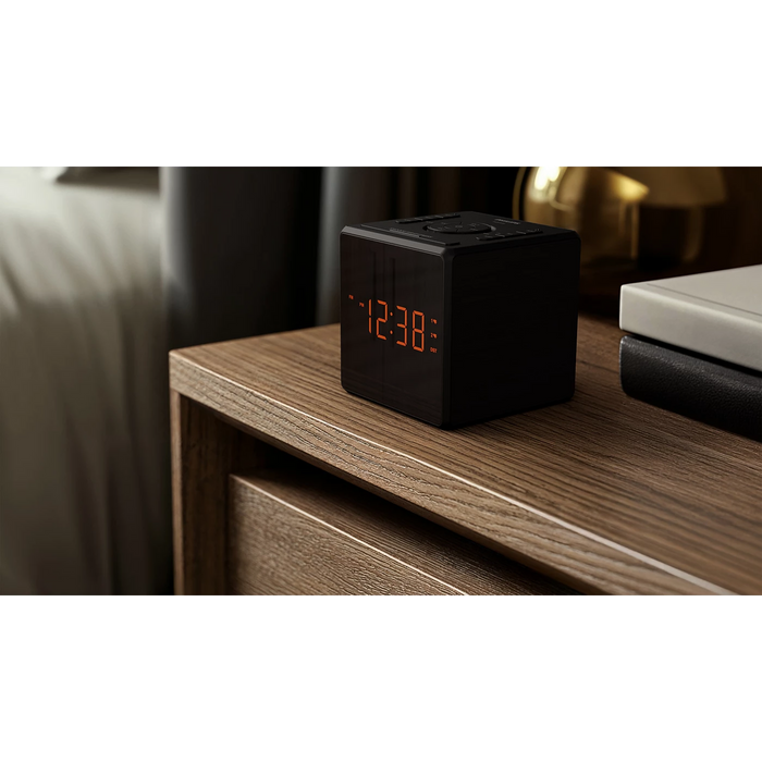 PHILIPS Dual Alarm FM Clock Radio with USB-C Charging Port || TAR4500/10