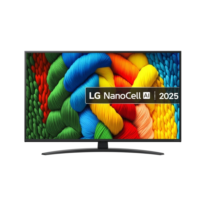 LG 50" NanoCell AI NANO81 4K Smart TV | 50NANO81A6A.AEK