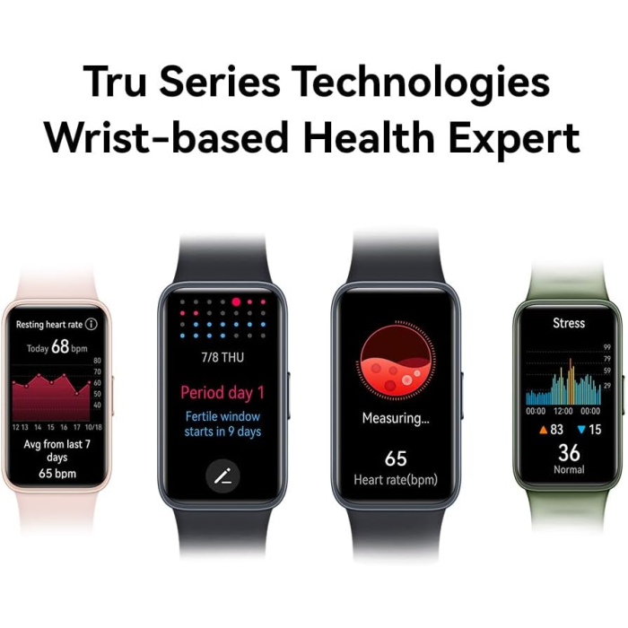 Huawei Band 8 Fitness Smart Watch / Fitness Tracker, Ultra Thin - Pink | |  55020ANQ