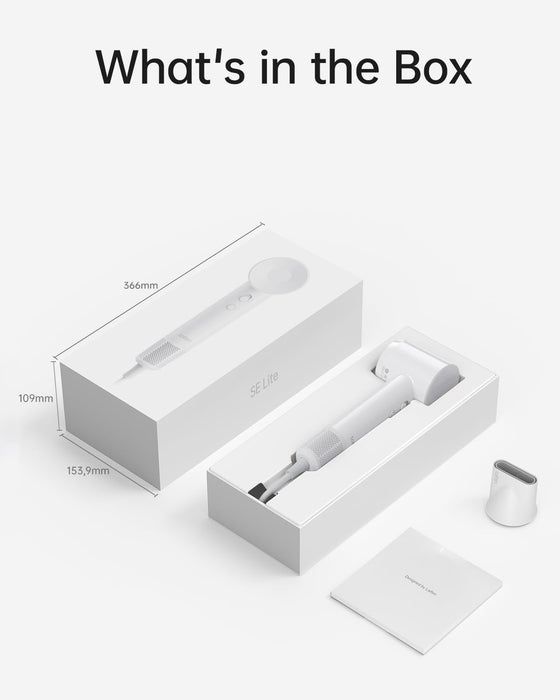 Laifen SE Lite Hair Dryer - White | SE-LITE WHITE