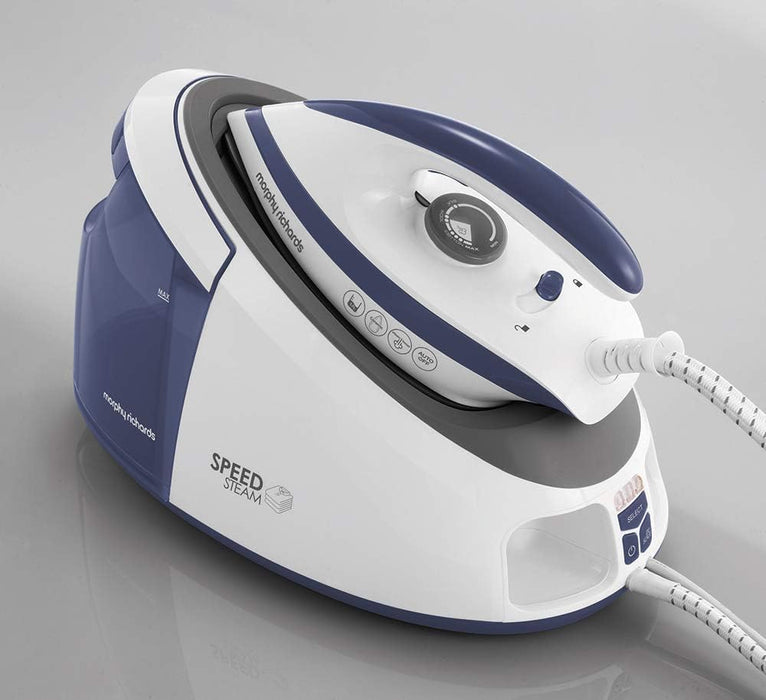 Morphy Richards Speed Steam Generator Iron - White/Purple || 333202