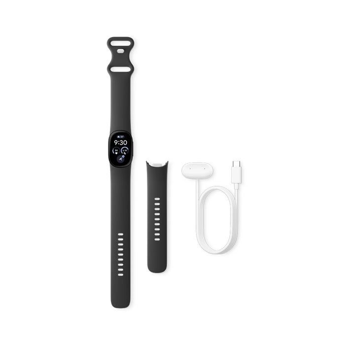 Google Fitbit Edge Fitness Tracker with 1.34" AMOLED, Built-In GPS, ECG and 5ATM - Obsidian Black | 79-GA11583-EU