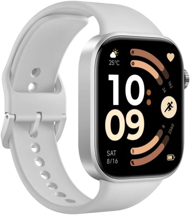 Xiaomi Redmi Watch 6 Smartwatch with 2.07" AMOLED, 5ATM and Up To 24 Day Battery - Silver Grey | BHR08CUGL