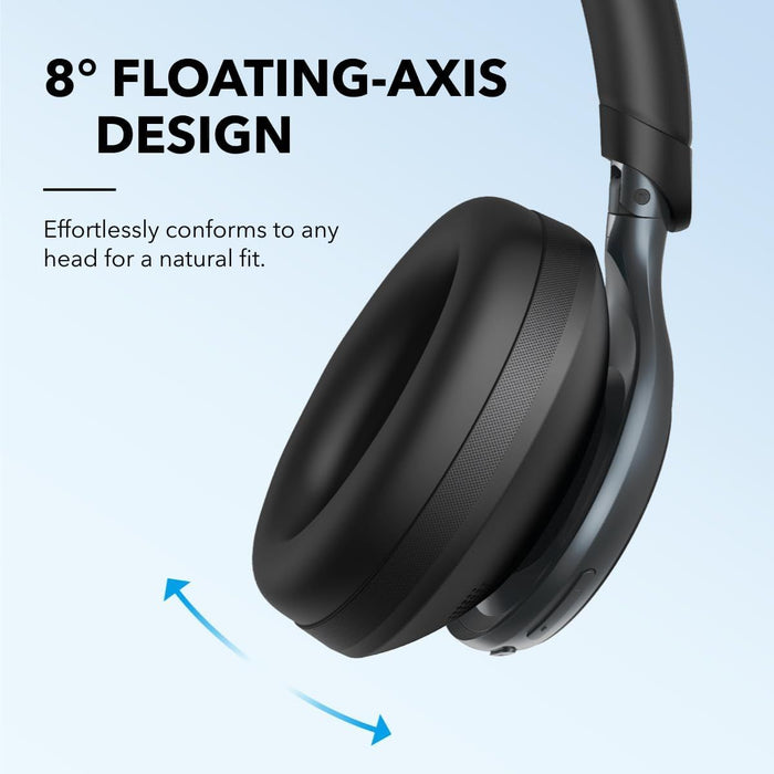 Soundcore Space One Wireless Bluetooth ANC Headphones - Black | A3035G11