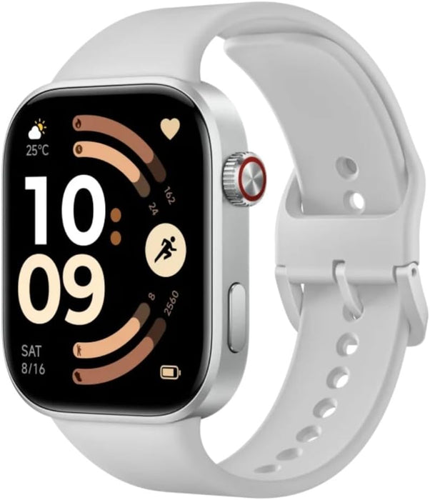 Xiaomi Redmi Watch 6 Smartwatch with 2.07" AMOLED, 5ATM and Up To 24 Day Battery - Silver Grey | BHR08CUGL