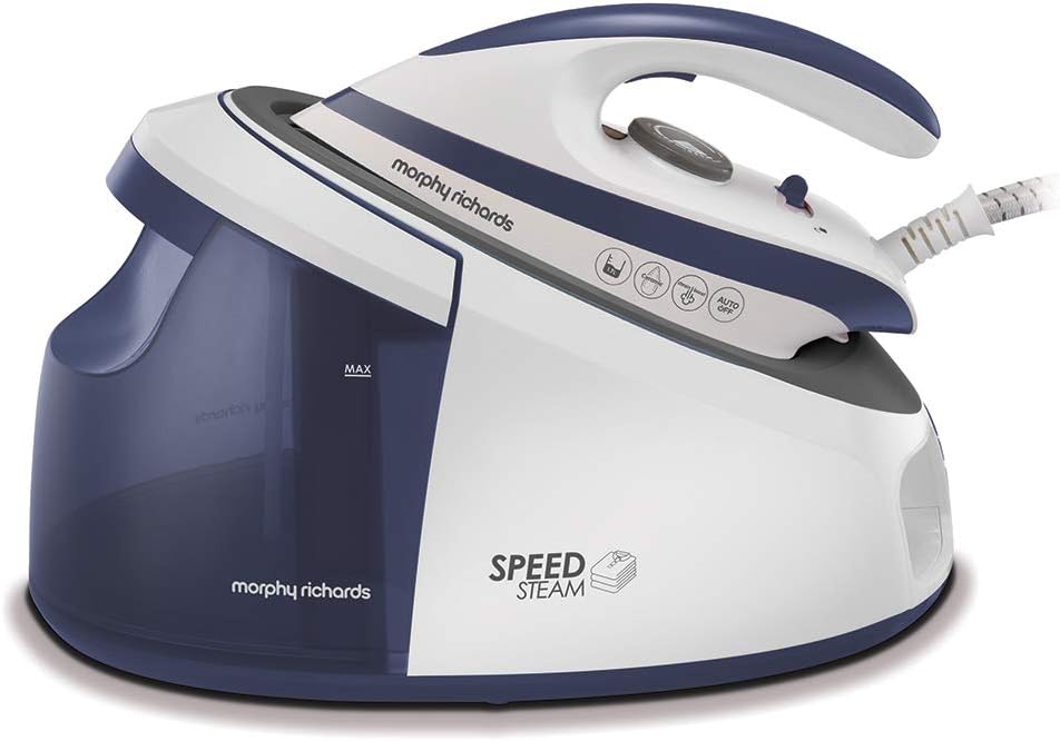 Morphy Richards Speed Steam Generator Iron - White/Purple || 333202