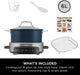 NINJA Rice Cookers Ninja Foodi 8-Mode 6L PossibleCooker Rice & Slow Cooker - Midnight Blue | MC1101UK IRWINS MEGASTORE