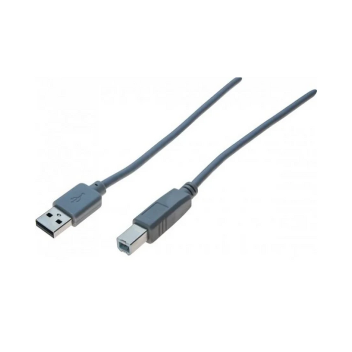 Hypertec USB cable 1 m USB 2.0 USB A USB B - Grey | 532511